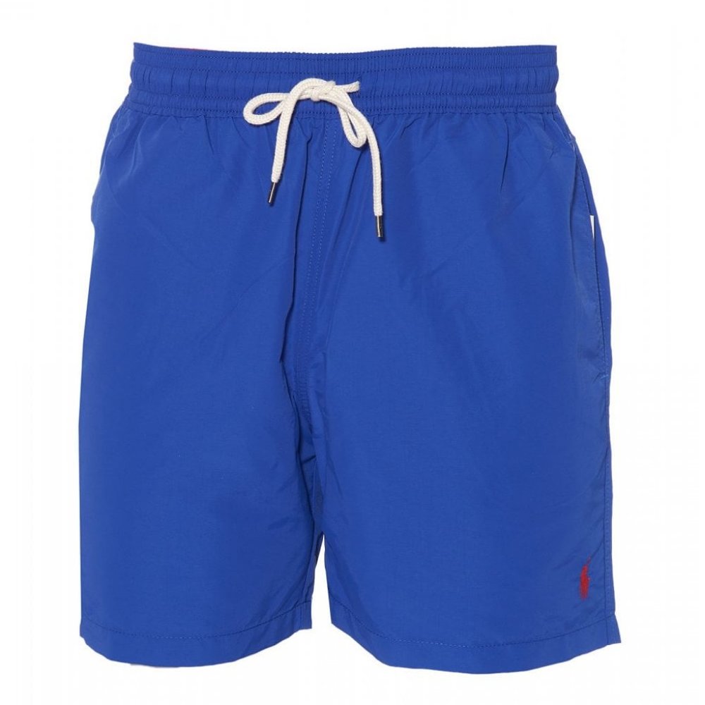 NWT Polo Ralph Lauren Traveler Classic Swim Trunks Blue M
